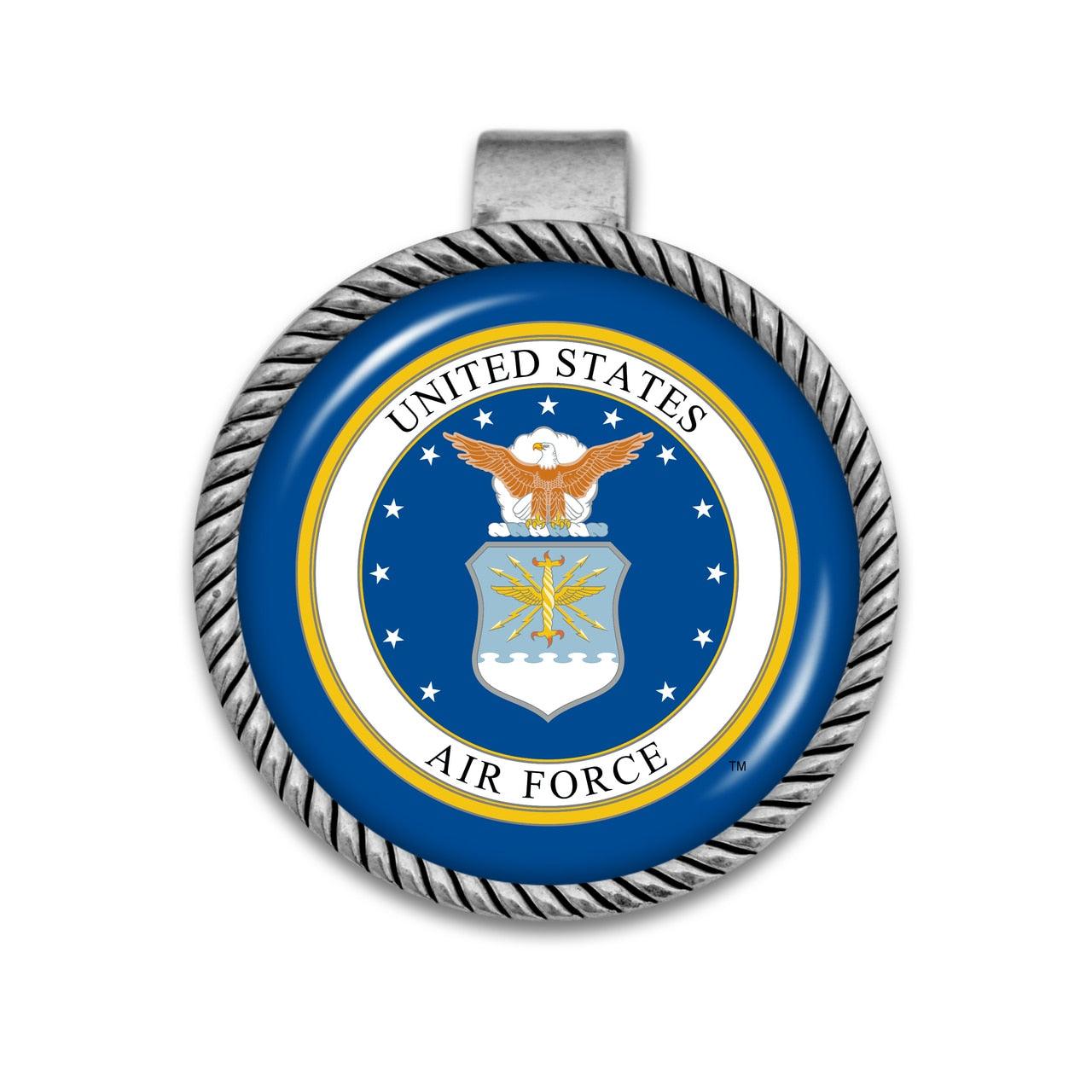 U.S. Air Force Visor Clip with Air Force Seal - Military Republic