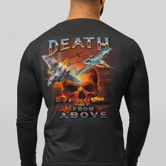 Air Force Death from Above Long Sleeve - Military Republic