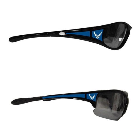 U.S. Air Force Black Sports Rimless Sunglasses - Military Republic