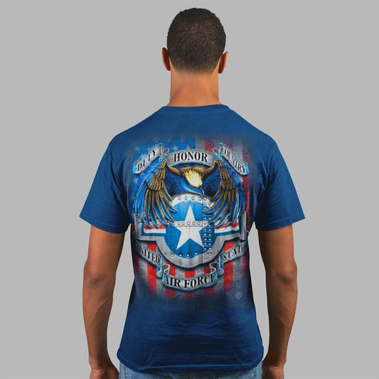 United States Air Force Star Shield Premium T-Shirt - Military Republic