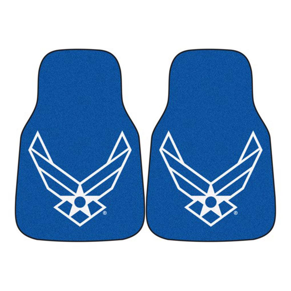 U.S. Air Force 2-Piece Carpet Car Mat Set - Military Republic