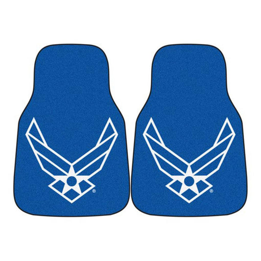 U.S. Air Force 2-Piece Carpet Car Mat Set - Military Republic