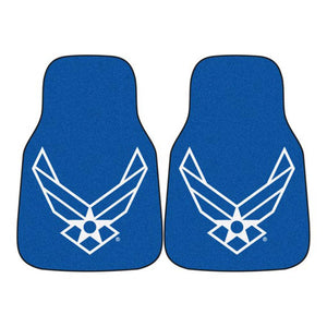 U.S. Air Force 2-Piece Carpet Car Mat Set - Military Republic
