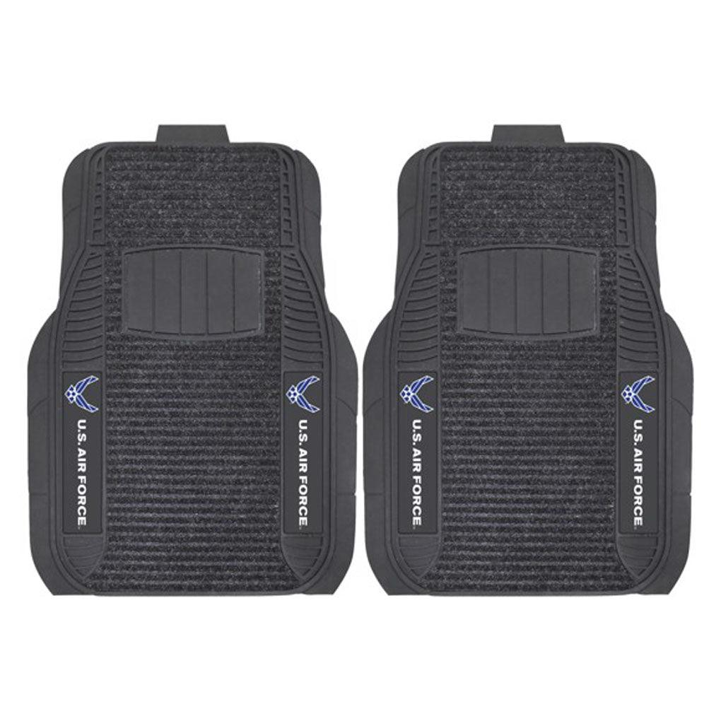 US Air Force 2-Piece Deluxe Car Mats - Military Republic