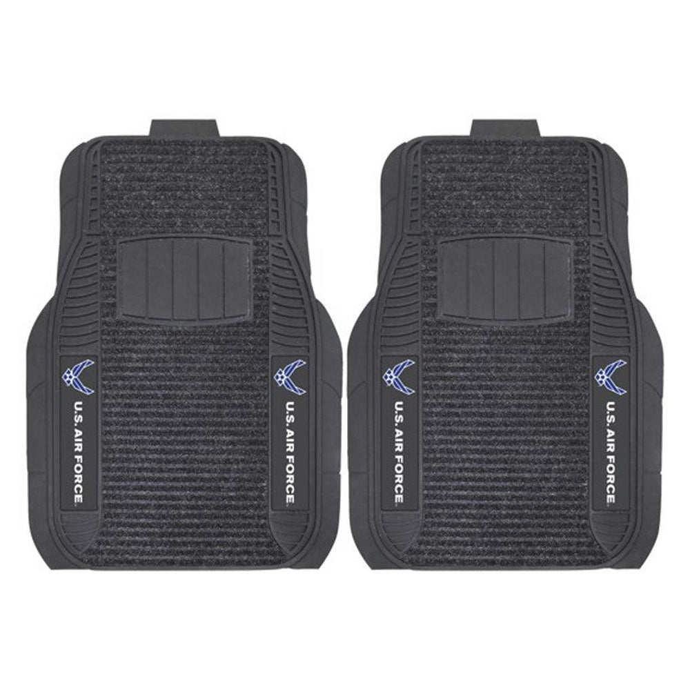 US Air Force 2-Piece Deluxe Car Mats - Military Republic