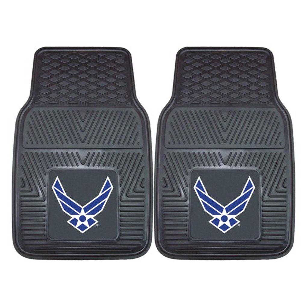 US Air Force 2-Piece Heavy Duty Vinyl Car Mats - Military Republic