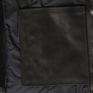 USA Made Braided Design Ladies Leather Vest - Military Republic