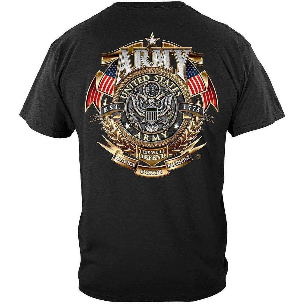 US Army Badge T-Shirt – Military Republic