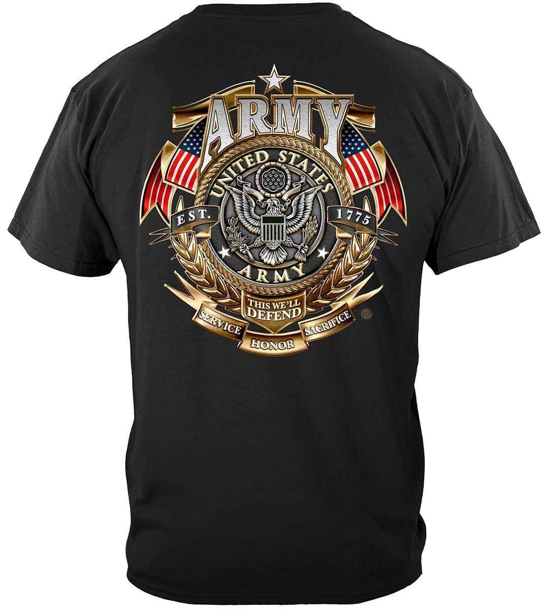 US Army Badge Hoodie - Military Republic