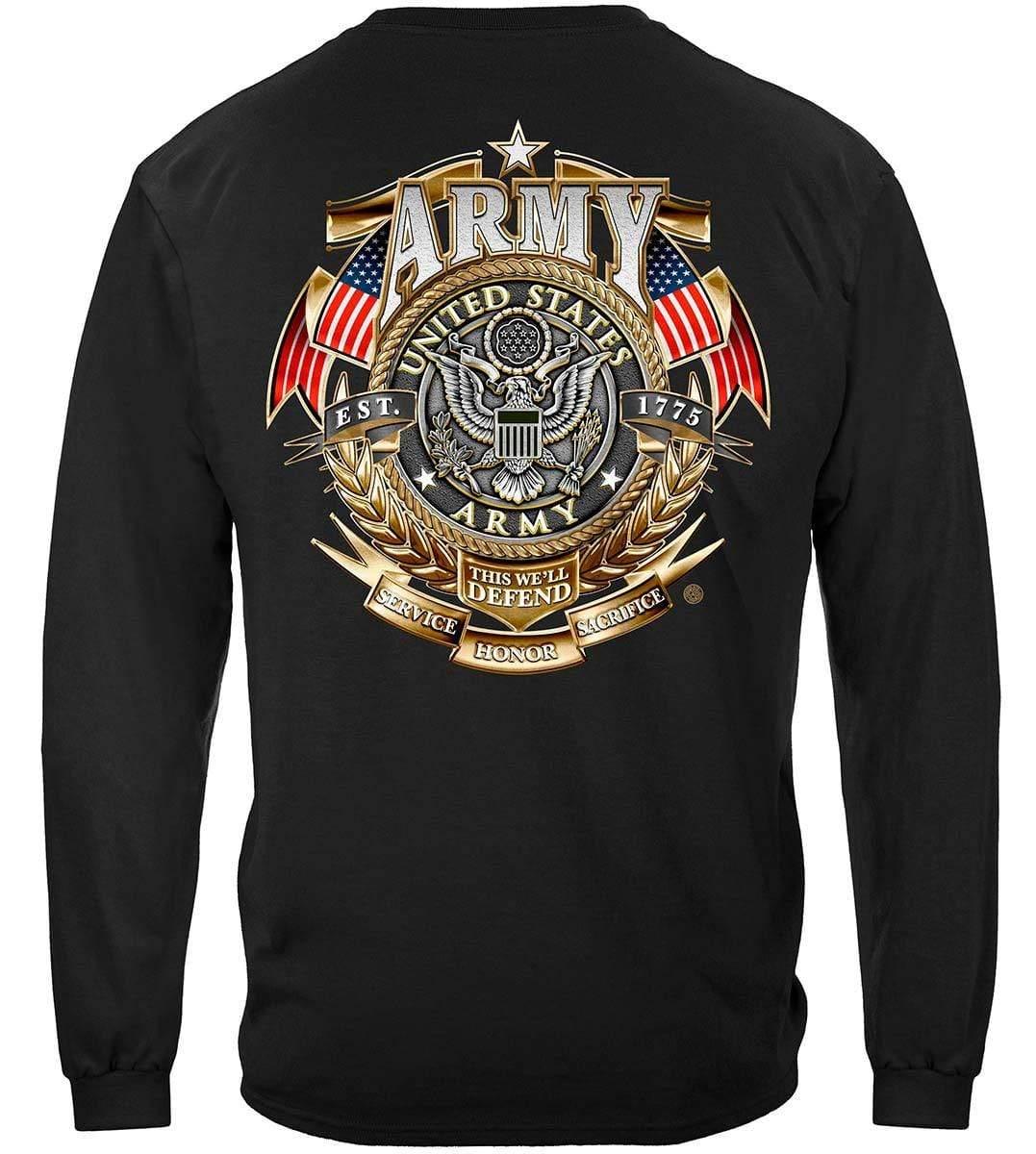 US Army Badge Hoodie - Military Republic