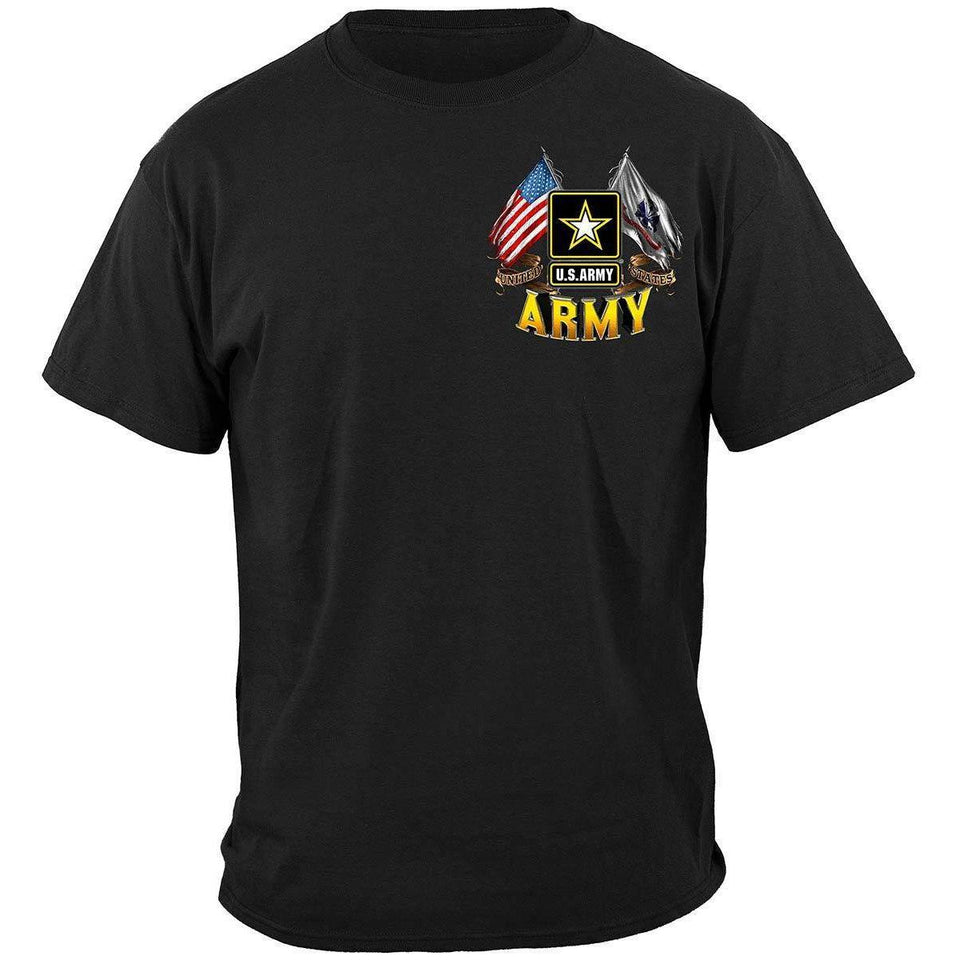 US Army Double Flag Long Sleeve - Military Republic