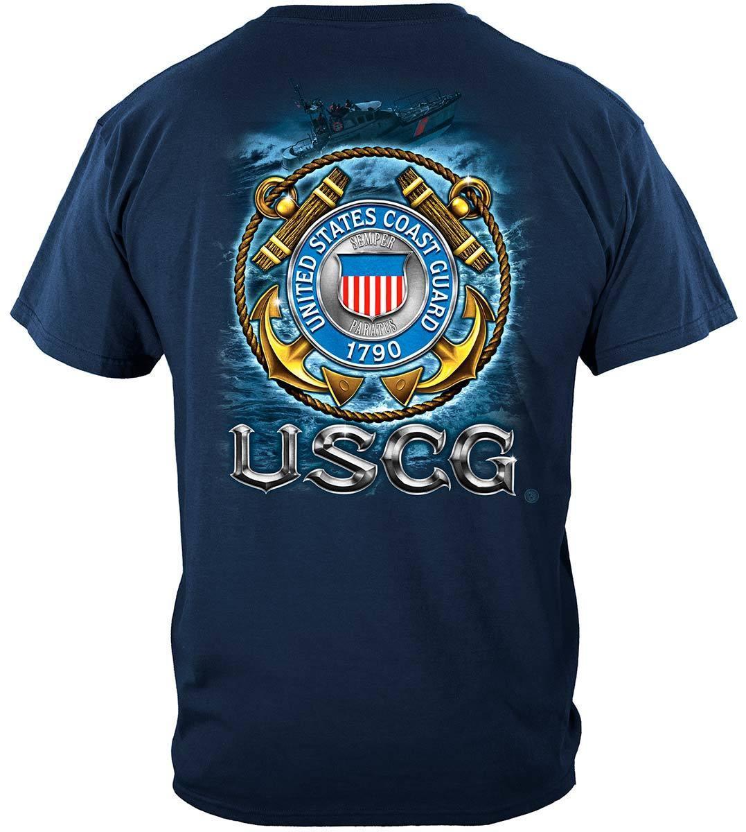 USCG Coast Guard Premium Hoodie - Military Republic