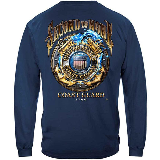 U.S. Coast Guard Second to None Long Sleeve Shirt - Military Republic