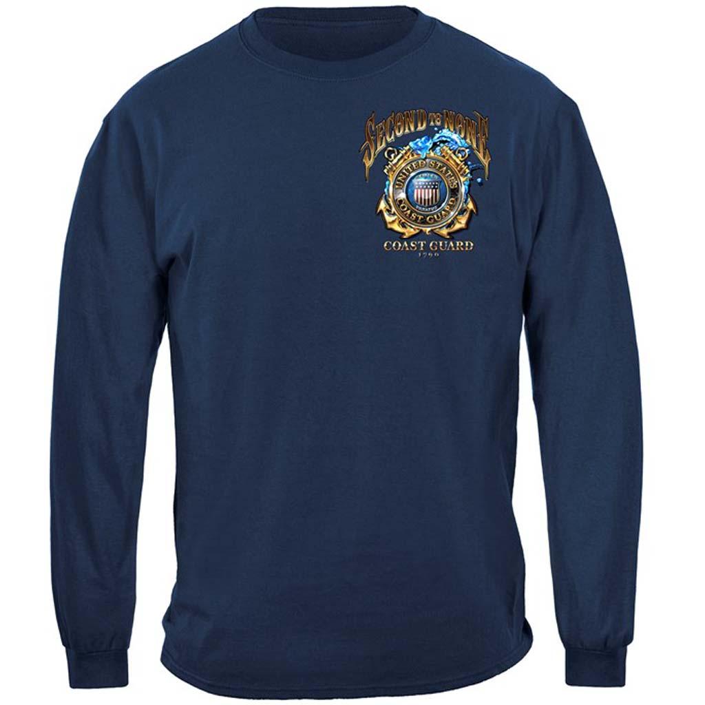 U.S. Coast Guard Second to None Long Sleeve Shirt - Military Republic