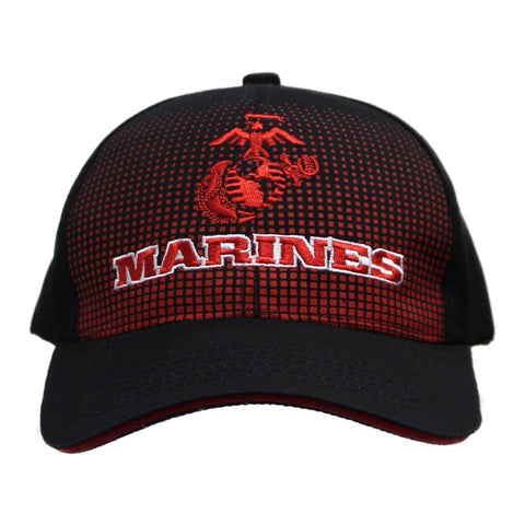 United States Marines Dotted Black Cap - Military Republic