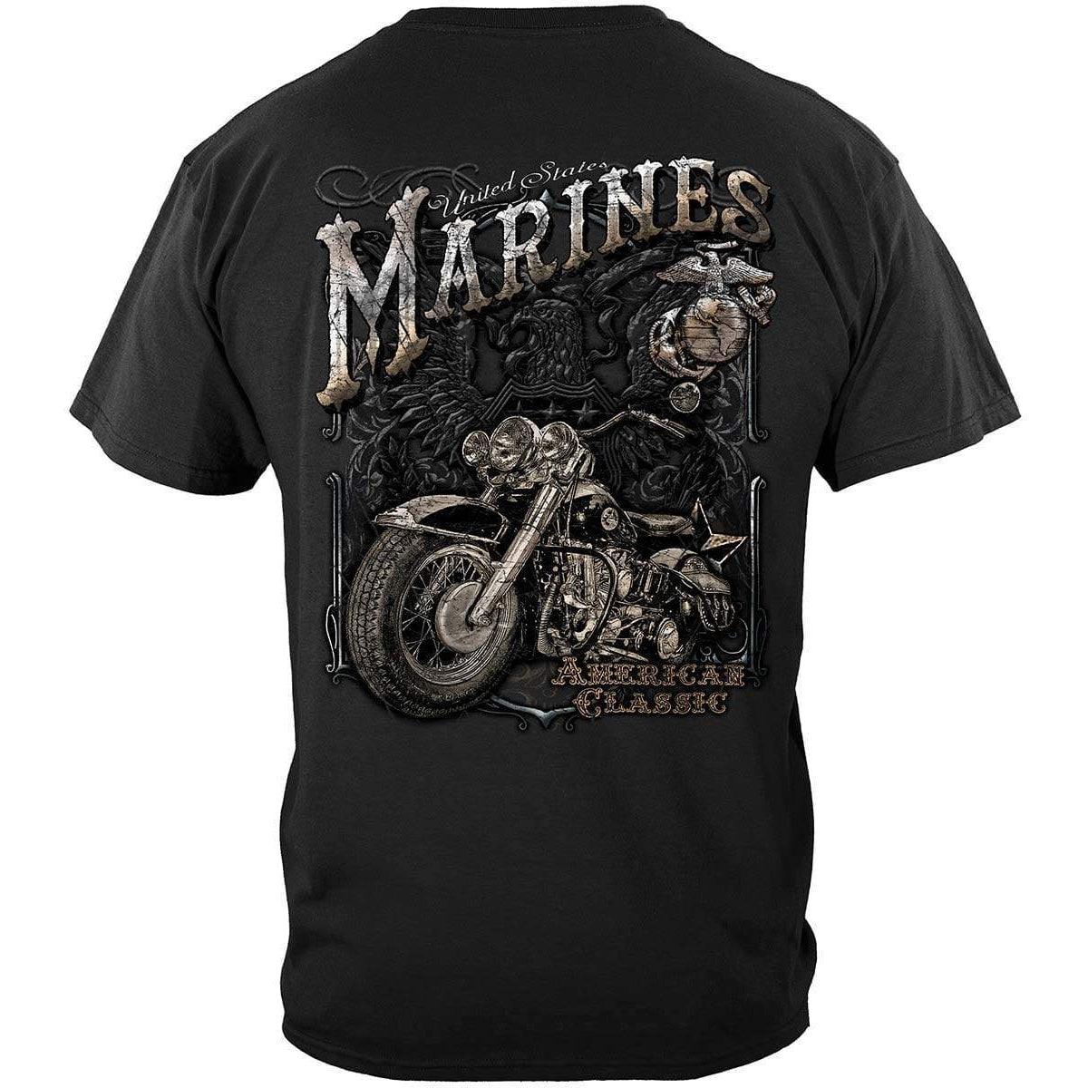 USMC American Classic Bike Long Sleeve - Military Republic