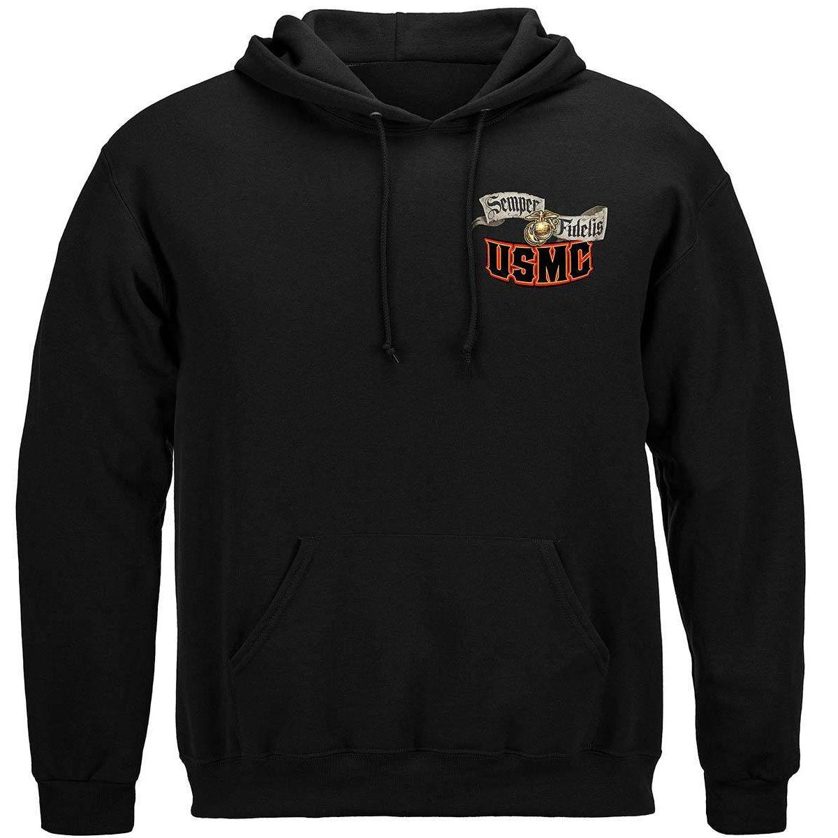 USMC Chesty Bull Dog Long Sleeve - Military Republic