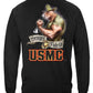 USMC Chesty Bull Dog Hoodie - Military Republic