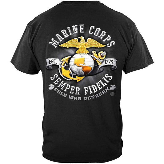 USMC Cold War Vet Premium T-Shirt - Military Republic