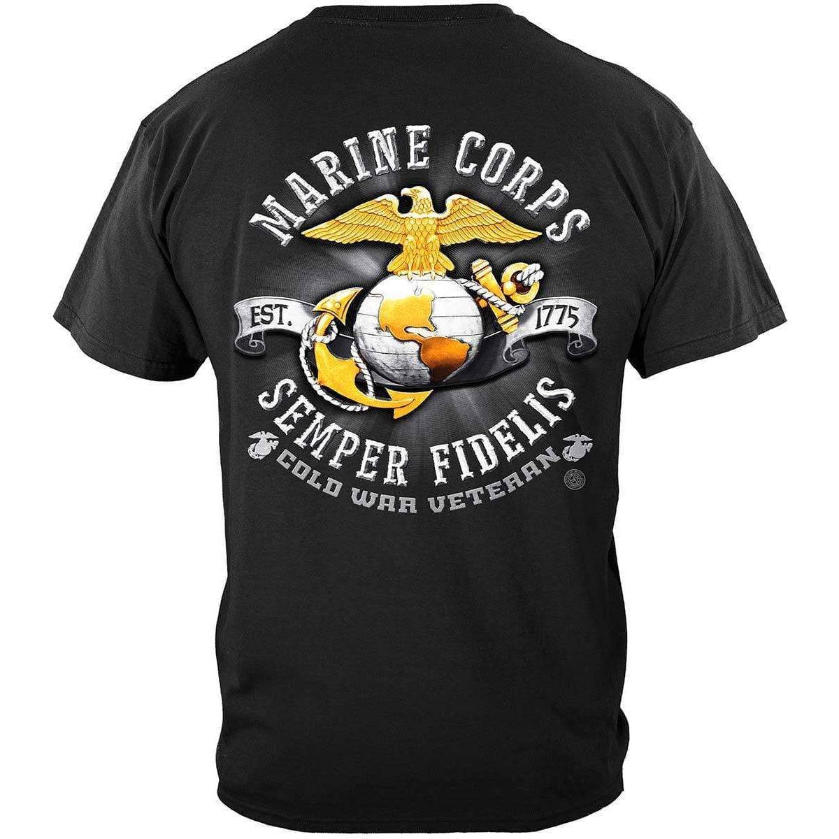 USMC Cold War Vet Premium Hoodie - Military Republic