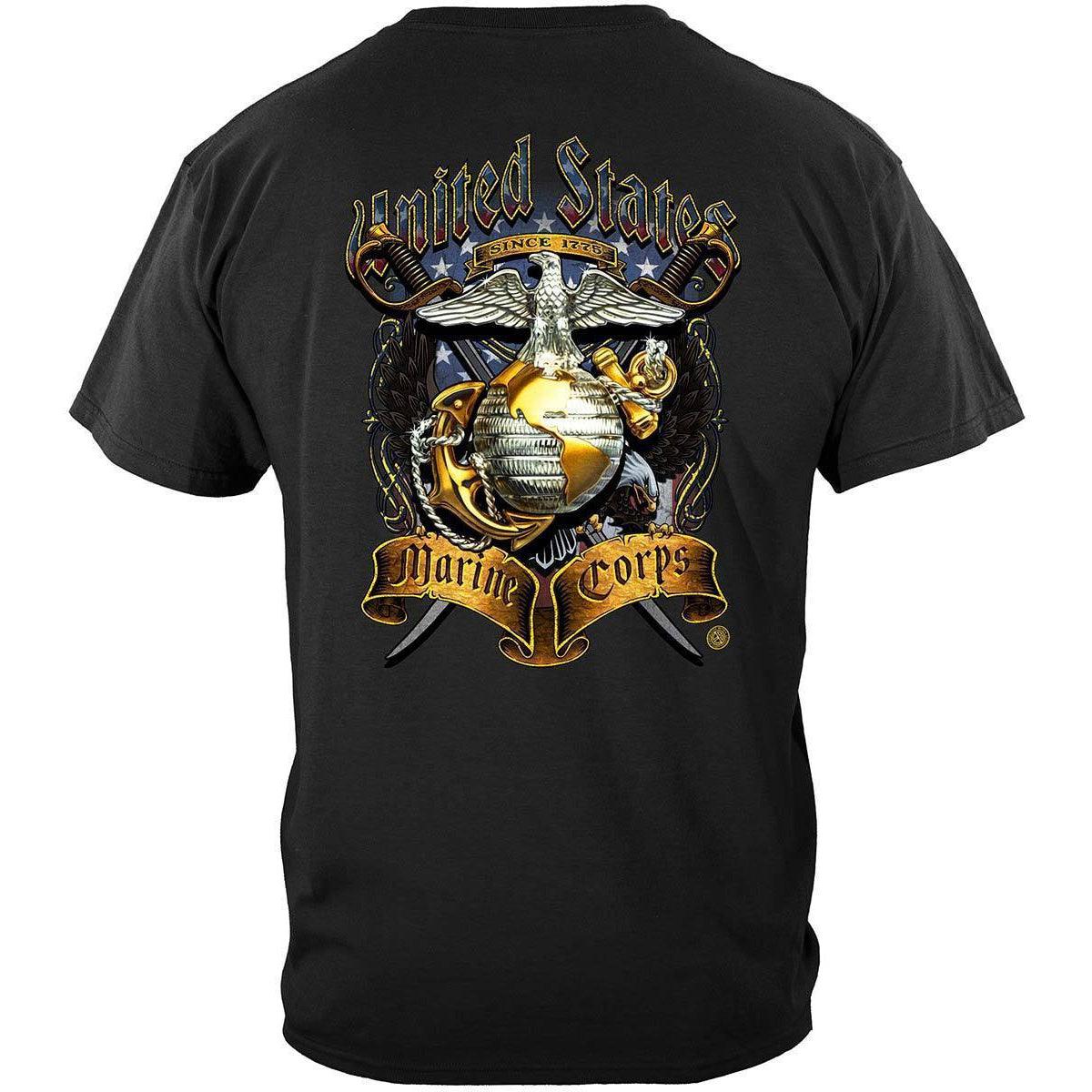 USMC Crossed Swords Long Sleeve - Military Republic