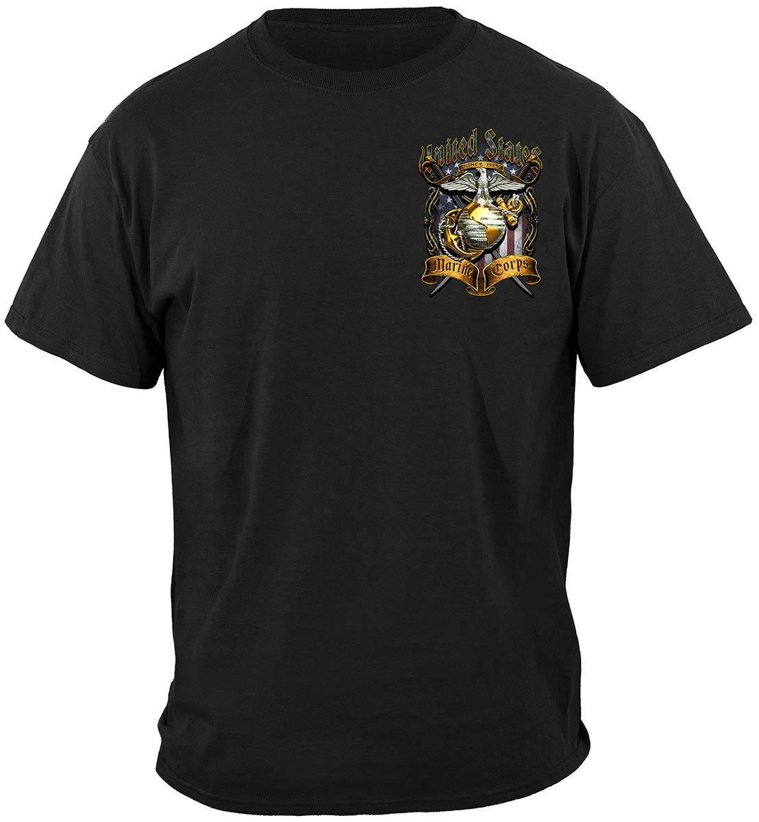 USMC Crossed Swords Hoodie - Military Republic