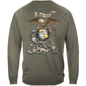 USMC Eagle Green T-Shirt – Military Republic