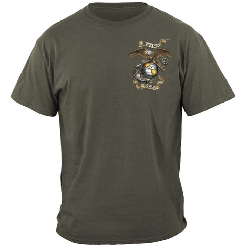 USMC Eagle Green T-Shirt - Military Republic