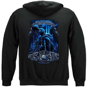 USMC In Memory Of Our Fallen Brothers Hoodie - Military Republic