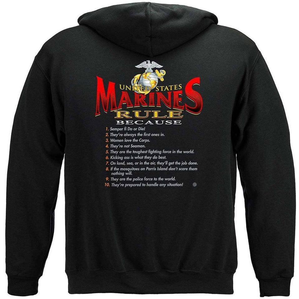USMC Marines Rule T-Shirt - Military Republic
