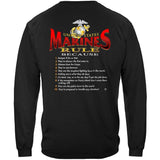 USMC Marines Rule T-Shirt - Military Republic
