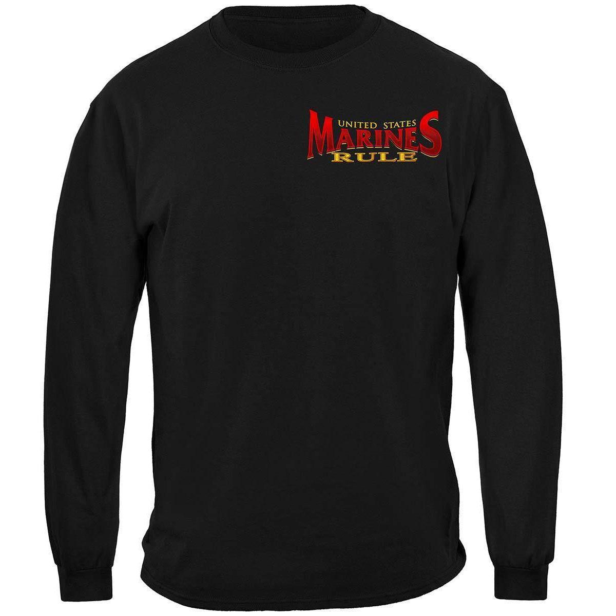 USMC Marines Rule Long Sleeve - Military Republic