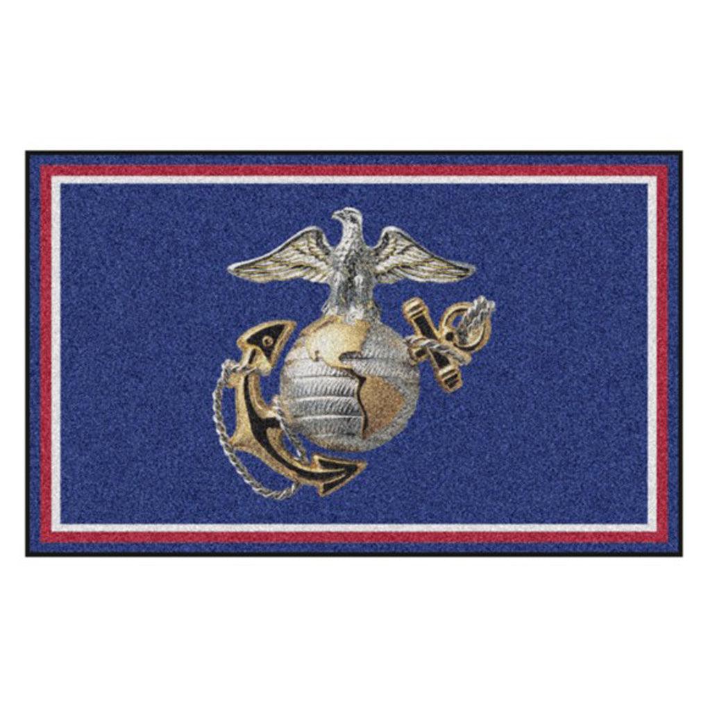 USMC Ultra Plush 4'x6'/5'x8' Area Rug - Military Republic