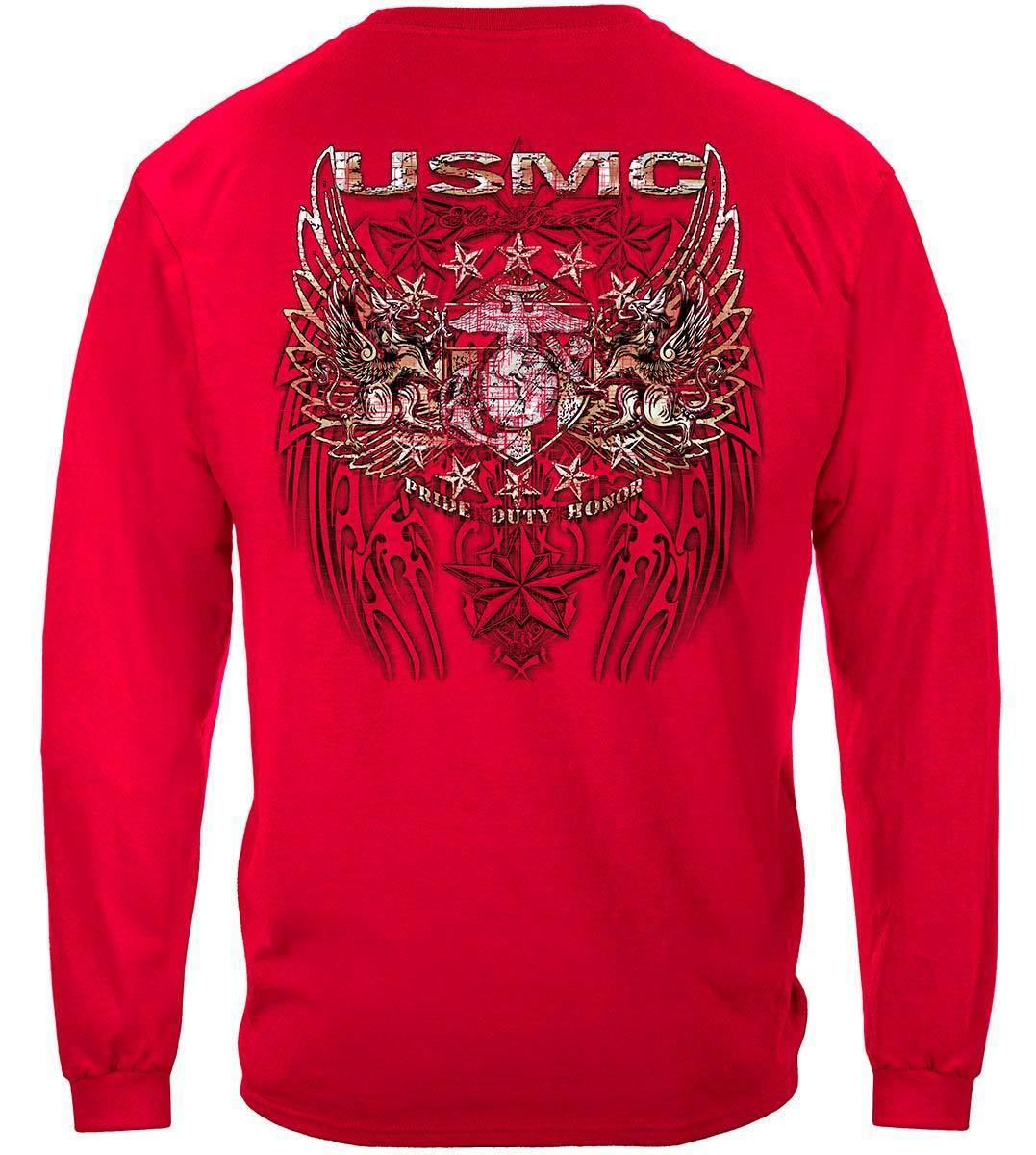 USMC Pride Duty Honor Hoodie - Military Republic