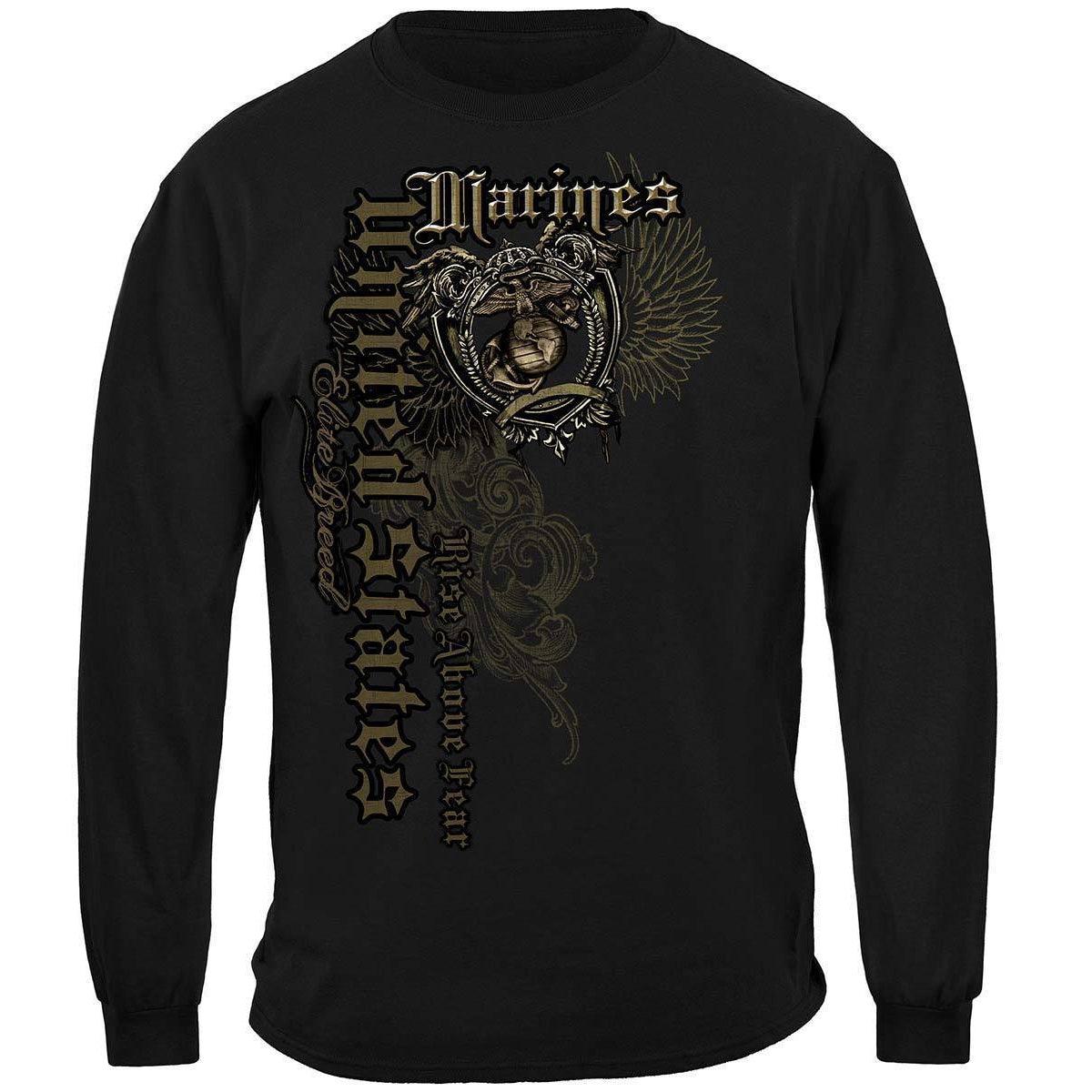 USMC Rise Above Your Fear Elite Breed Long Sleeve - Military Republic