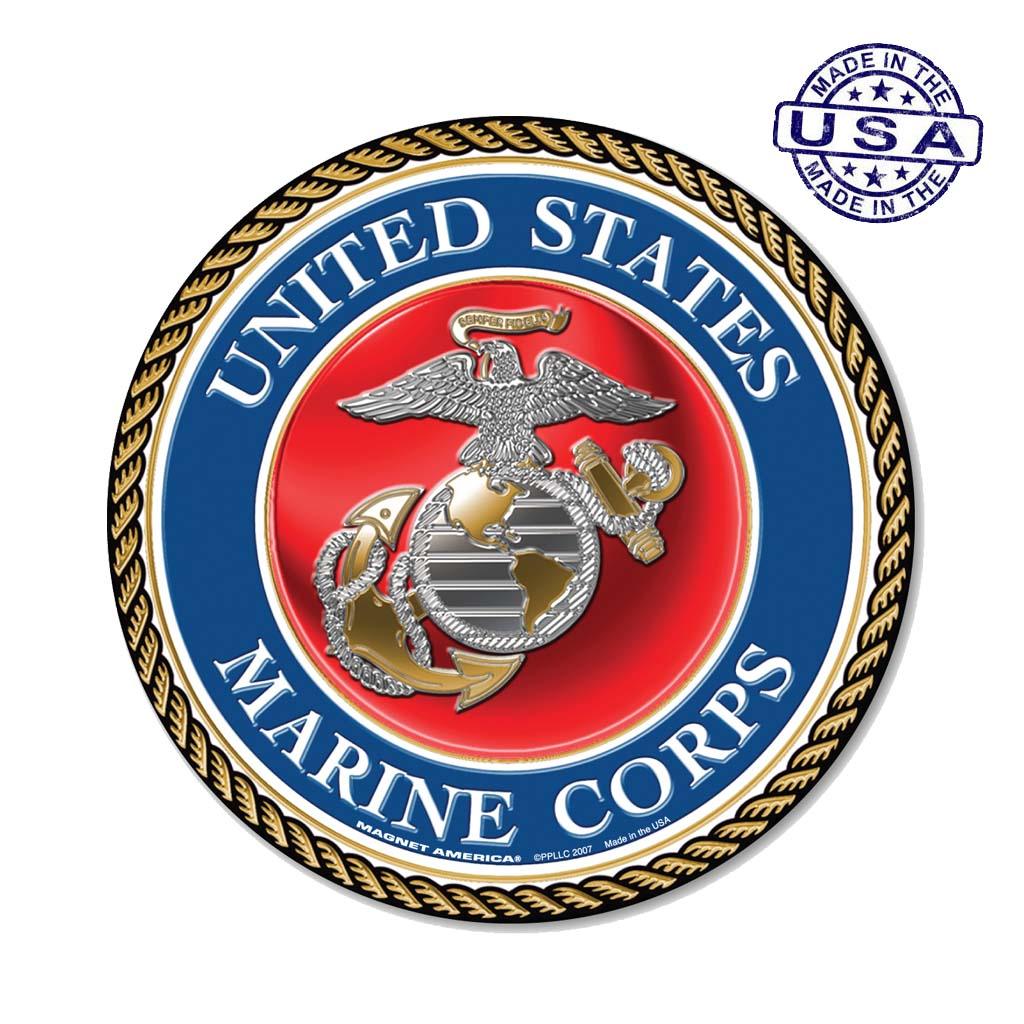 United States Marines USMC Seal Sticker (5") - Military Republic