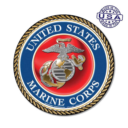 United States Marines USMC Seal Sticker (5") - Military Republic