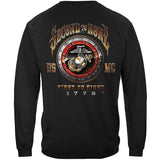 USMC Second To None T-Shirt with EGA Logo - Military Republic