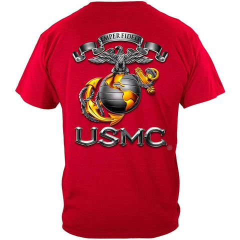 USMC Semper Fidelis T-Shirt - Military Republic