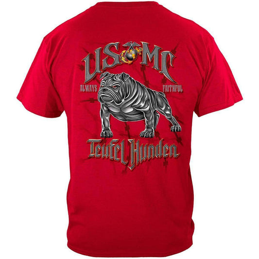 USMC Teufel Hunden T-Shirt - Military Republic