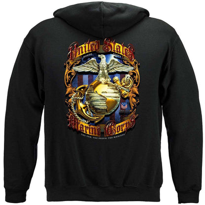 USMC Traditional Foil T-Shirt - Military Republic