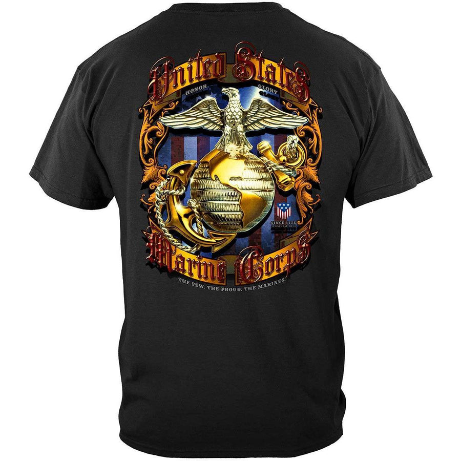 USMC Traditional Foil T-Shirt