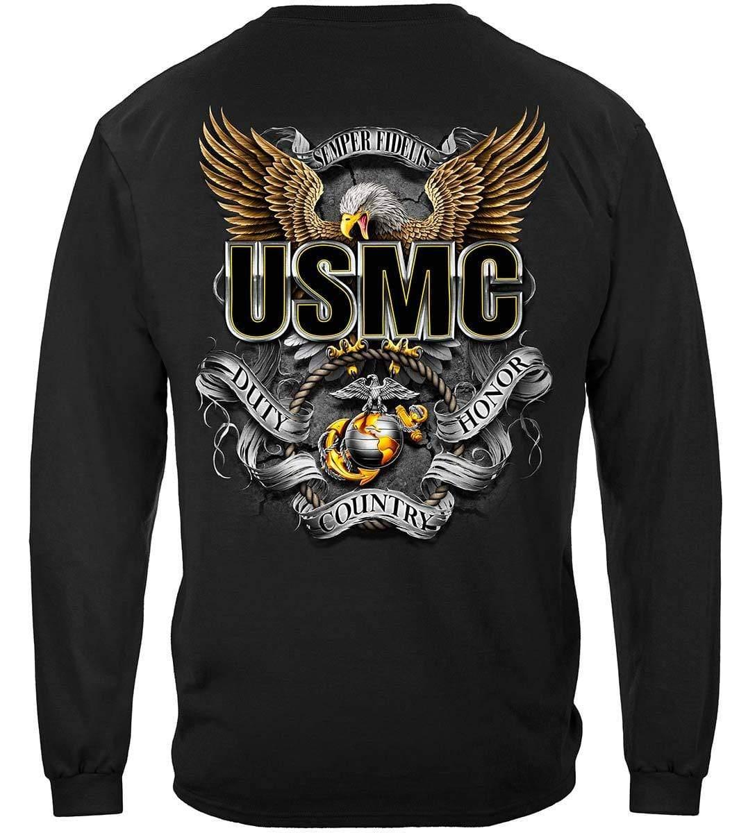 USMC Veteran Hoodie - Military Republic
