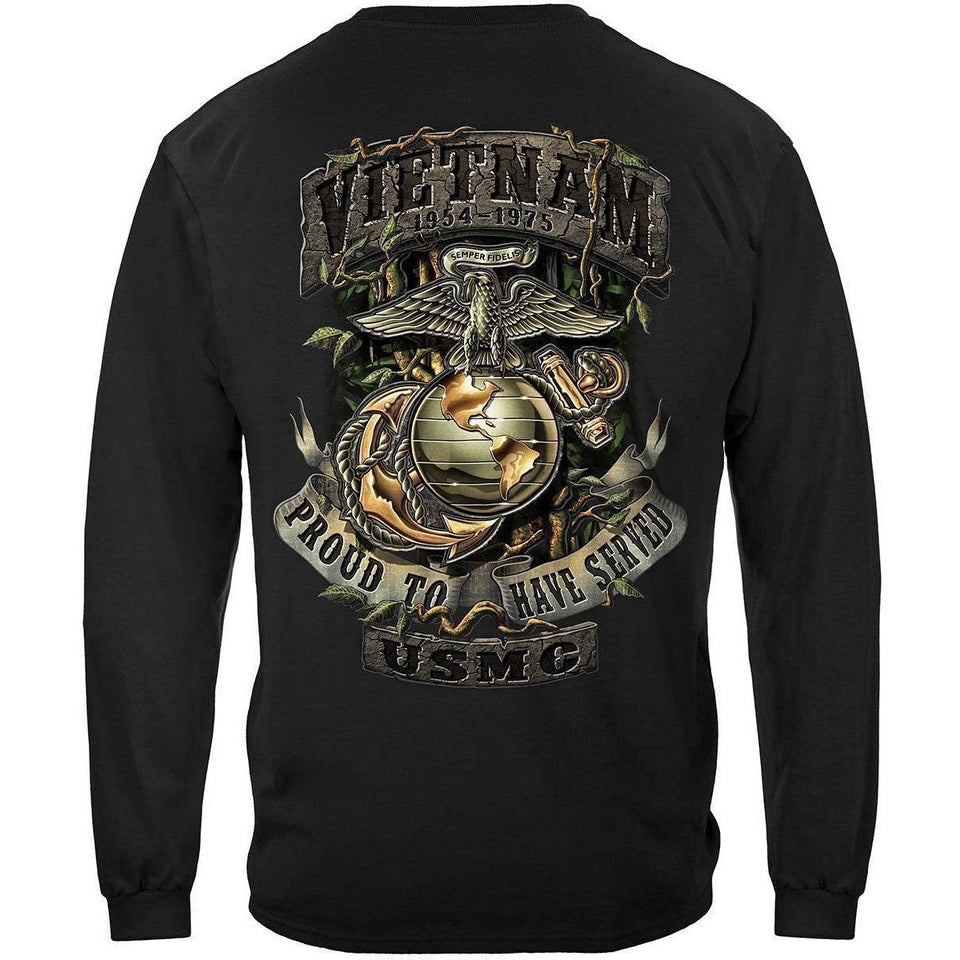 USMC Vietnam Veteran T-Shirt - Military Republic