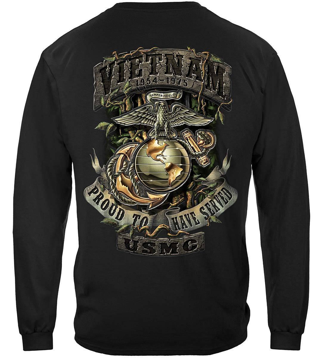 USMC Vietnam Veteran Hoodie - Military Republic