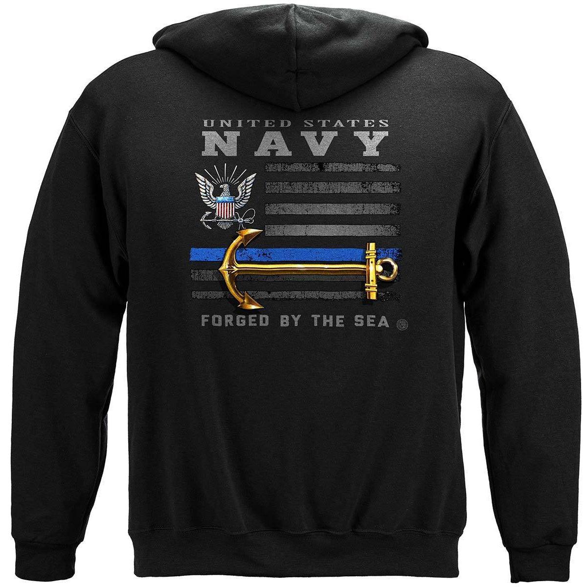 US NAVY Patriotic Flag Premium T-Shirt - Military Republic