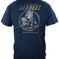 US NAVY Vintage Sea Bees United States Navy USN Premium Hoodie - Military Republic