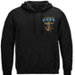US NAVY Vintage Tattoo Classic Anchor United States Navy USN Premium Hoodie - Military Republic