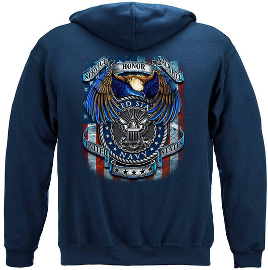 US Navy True Heroes Hoodie - Military Republic