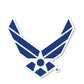 United States Air Force Logo Magnet 5" x 4.5" - Military Republic